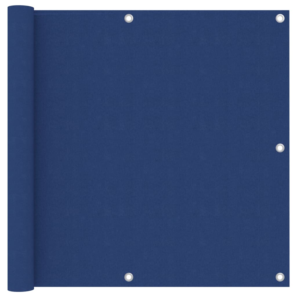 Balkonscherm 90x300 cm oxford stof blauw
