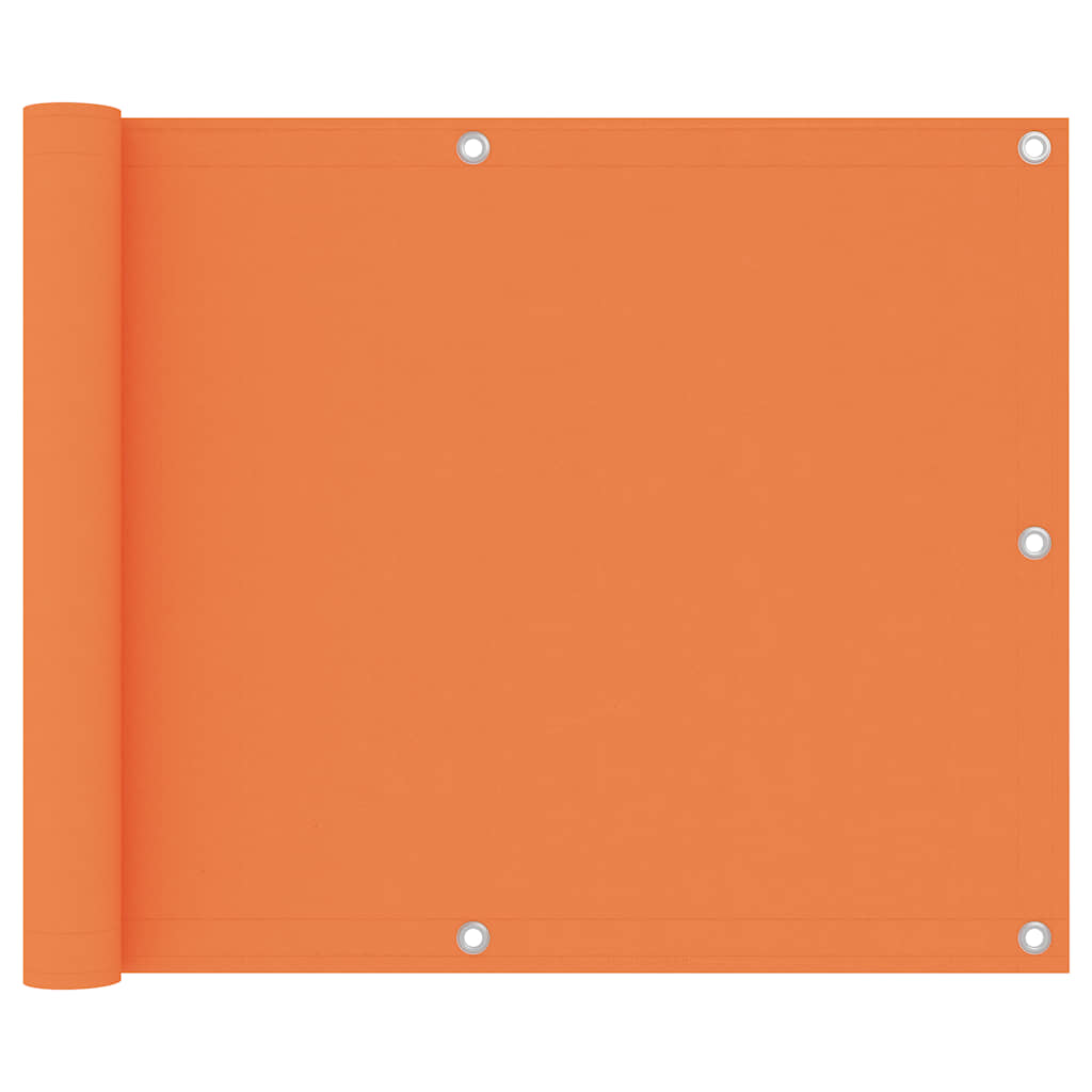 Balkonscherm 75x300 cm oxford stof oranje