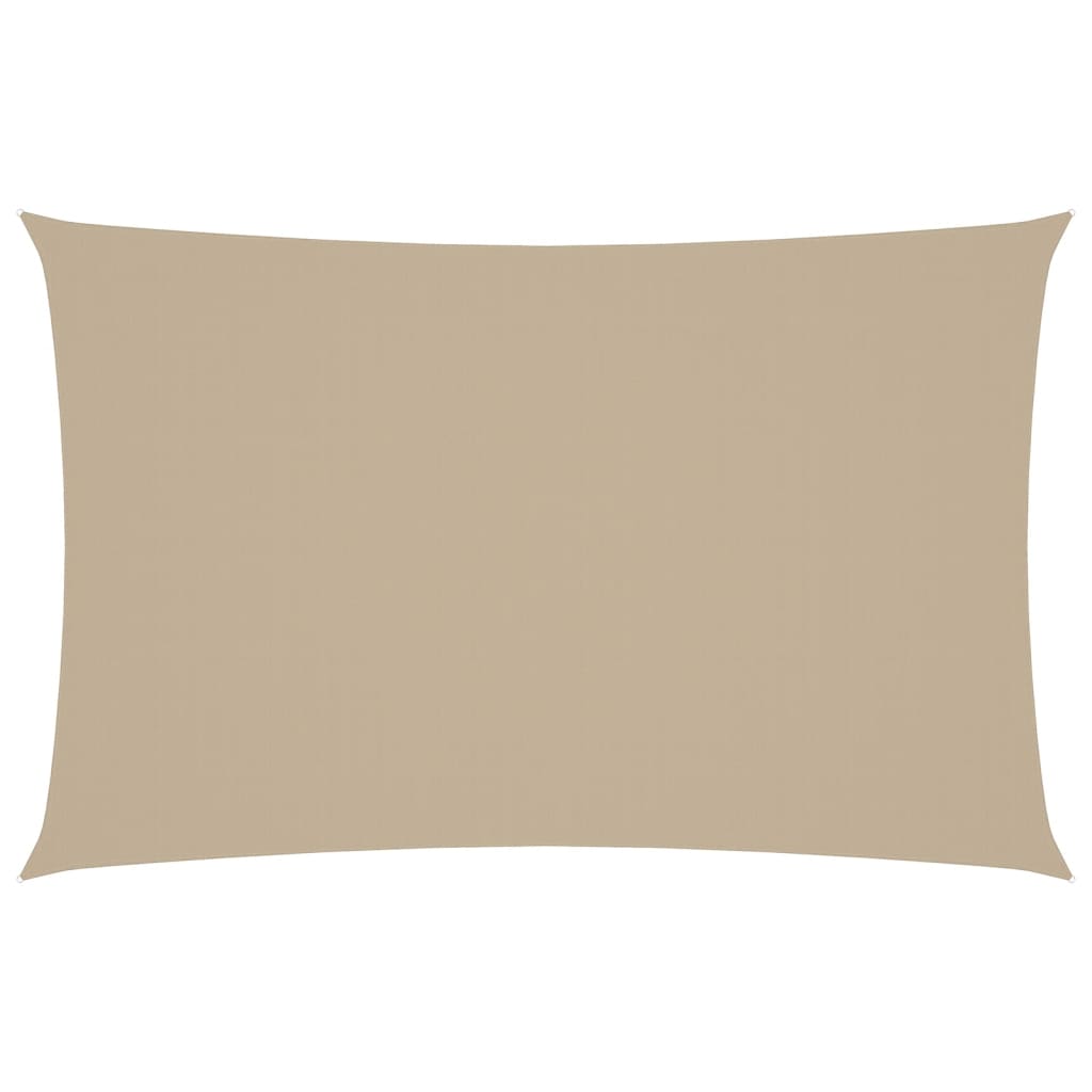 Zonnescherm rechthoekig 4x7 m oxford stof beige – afbeelding 2