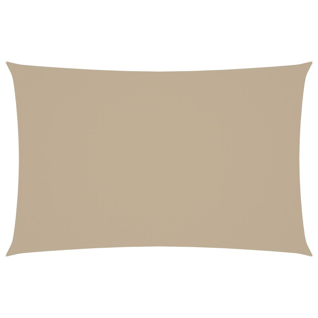 Zonnescherm rechthoekig 5x8 m oxford stof beige – afbeelding 2