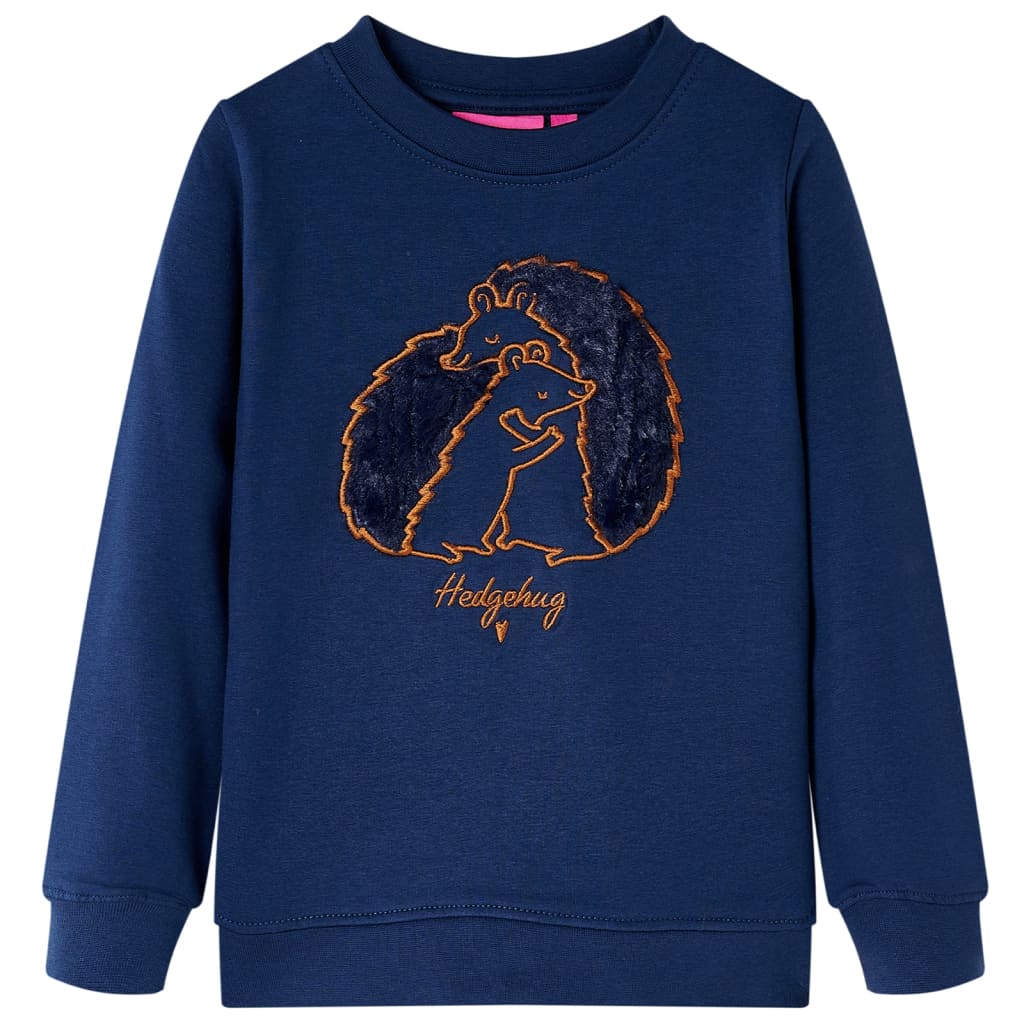 Kindertrui 128 marineblauw