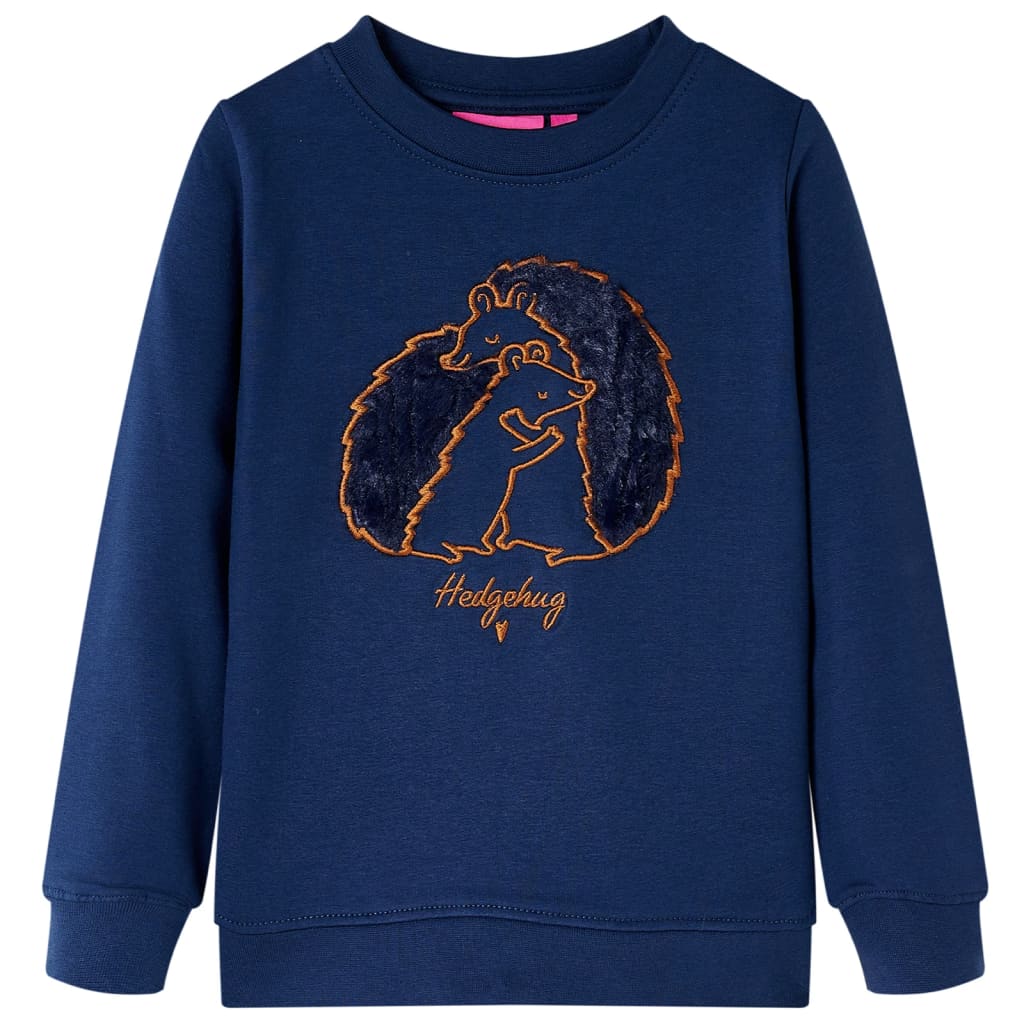 Kindertrui 140 marineblauw