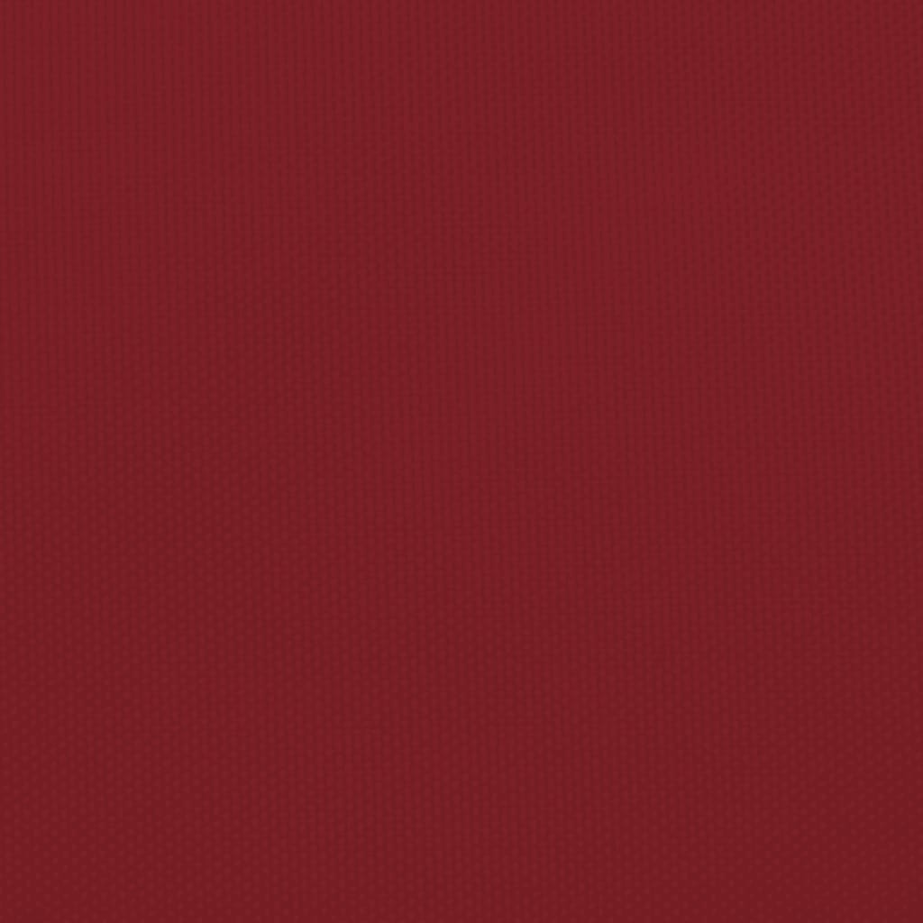 Zonnescherm vierkant 4x4 m oxford stof rood – afbeelding 9
