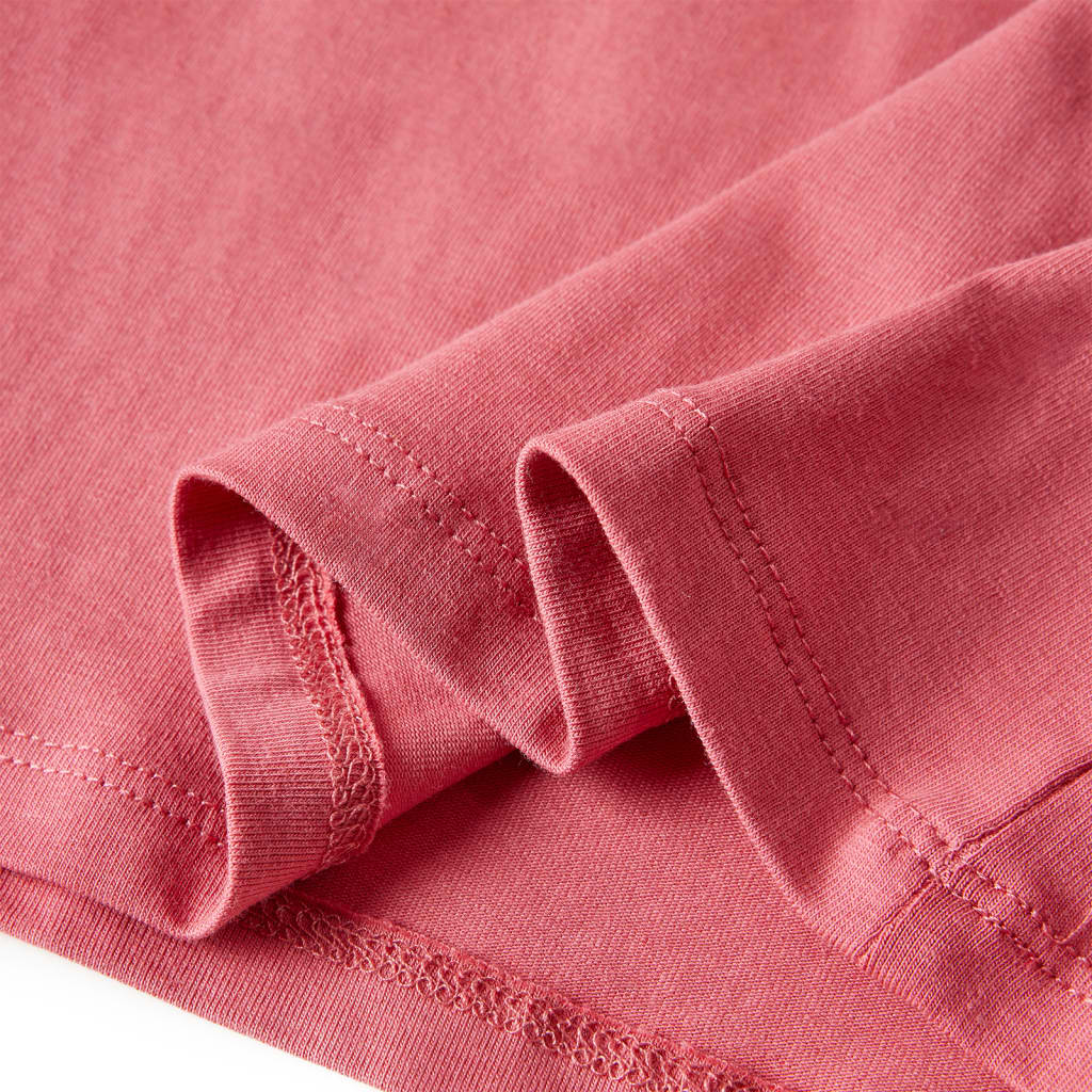 Kindershirt met lange mouwen 104 oudroze – afbeelding 6