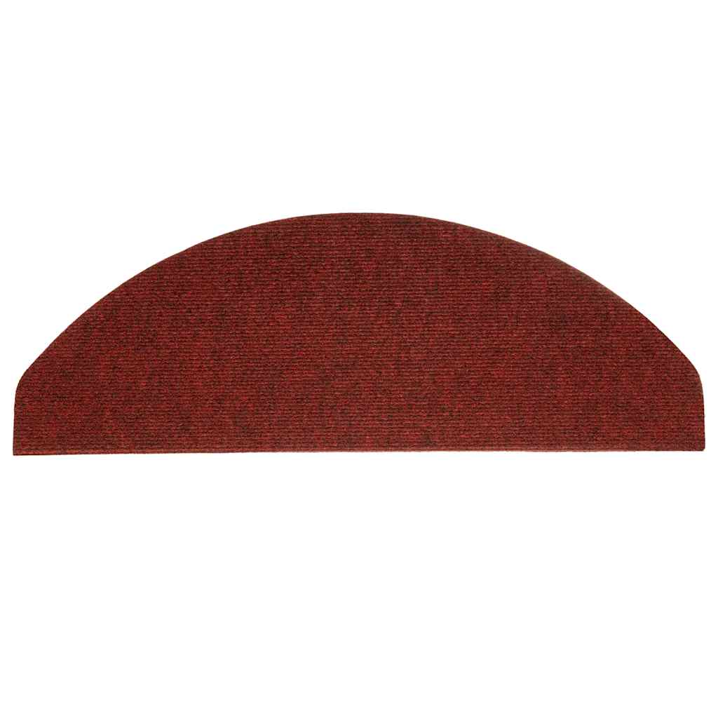 Trapmatten zelfklevend 15 st 65x22,5x3,5 cm rood – afbeelding 6