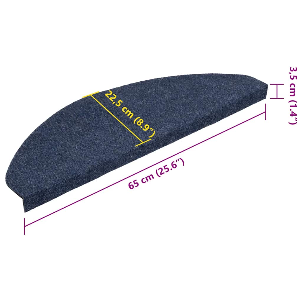 Trapmatten zelfklevend 15 st 65x22,5x3,5 cm blauw – afbeelding 9
