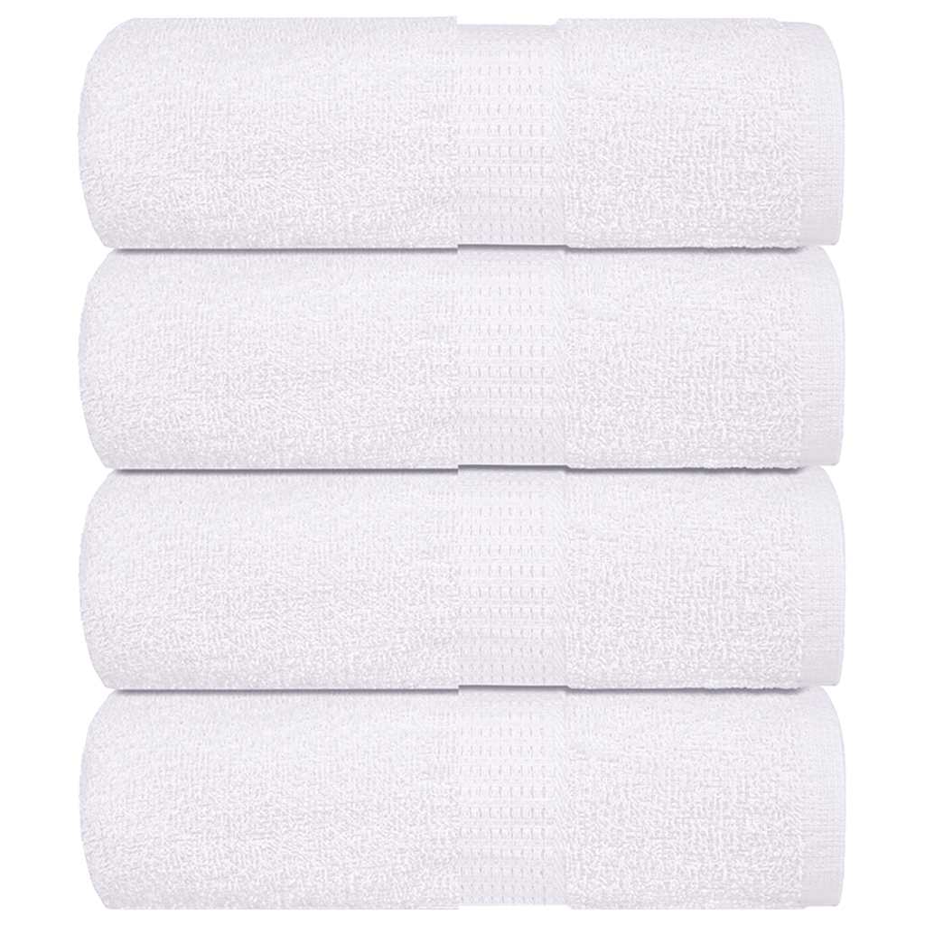 Washandjes FROGN 4 st 30x30 cm 360 g/m² wit