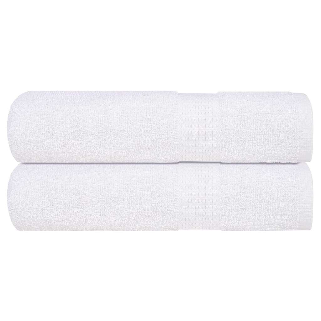 Douchehanddoeken FROGN 2 st 70x140 cm 360 g/m² wit