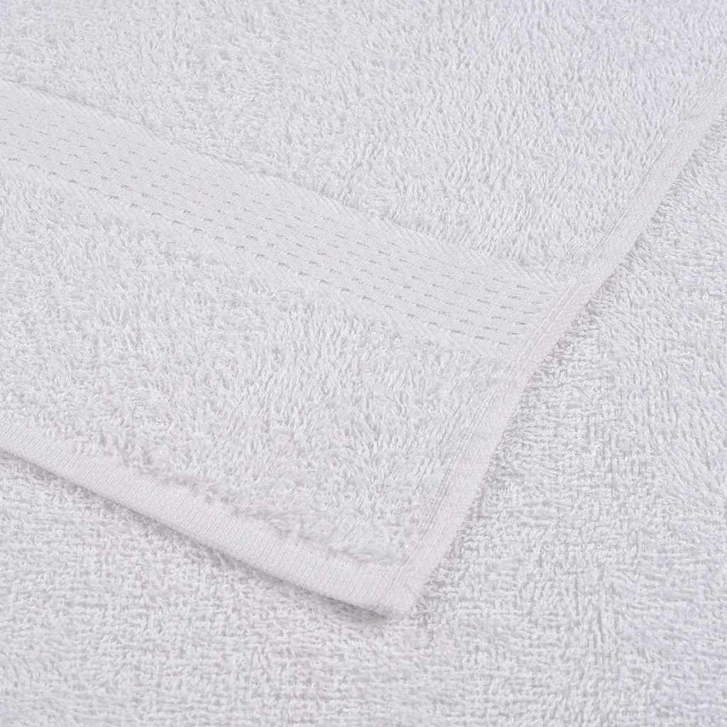 Douchehanddoeken FROGN 25 st 70x140 cm 360 g/m² wit – afbeelding 6