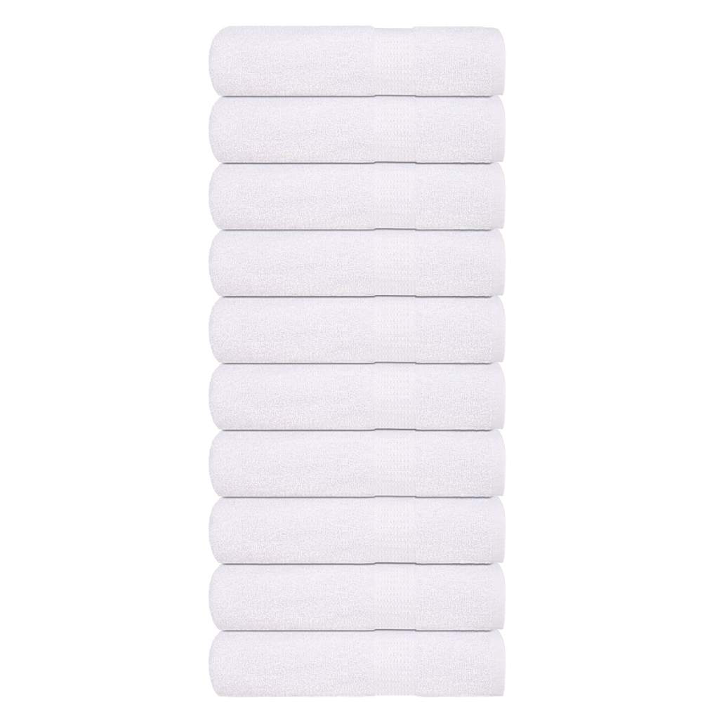 Badhanddoeken FROGN 10 st 100x150 cm 360 g/m² wit – afbeelding 1