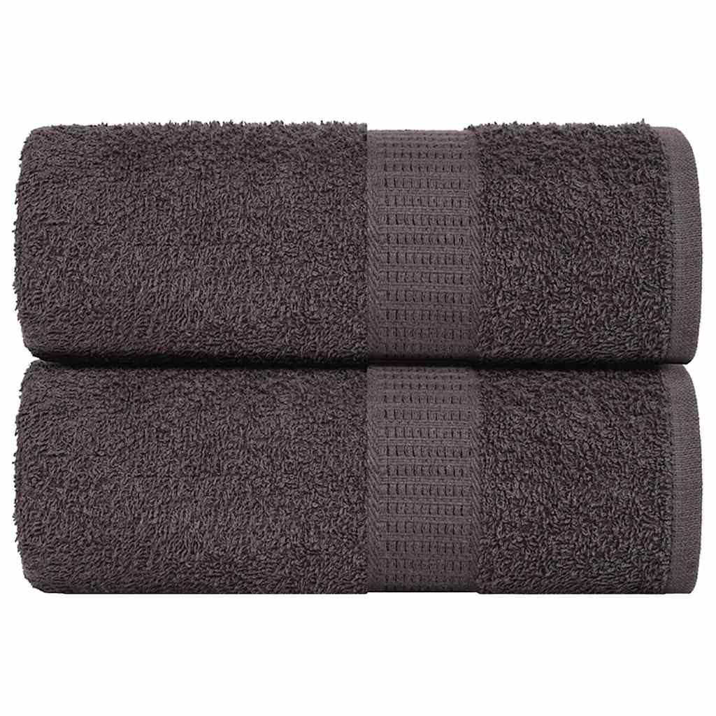 Washandjes FROGN 2 st 15x21 cm 360 g/m² antraciet