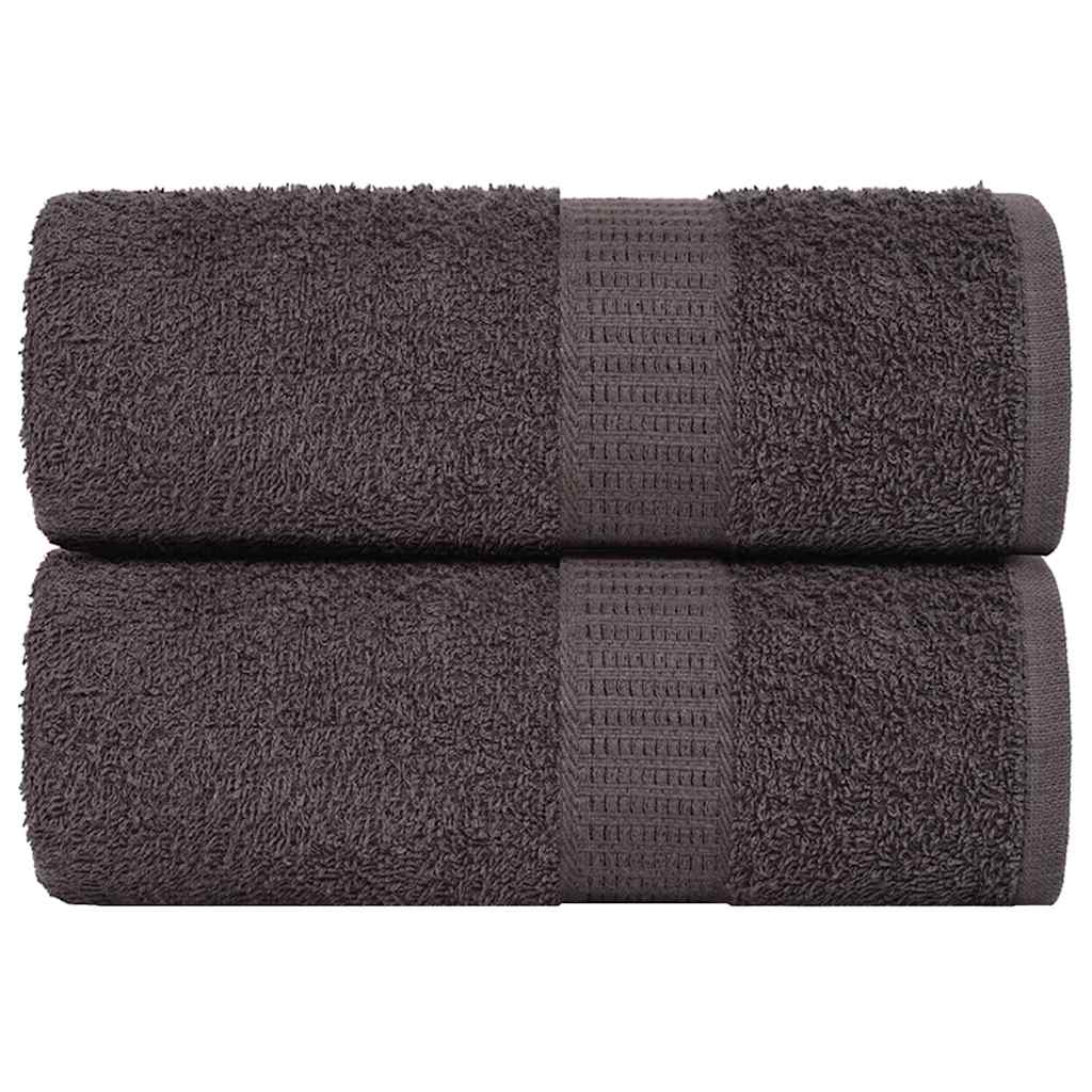 Washandjes FROGN 2 st 30x30 cm 360 g/m² antraciet