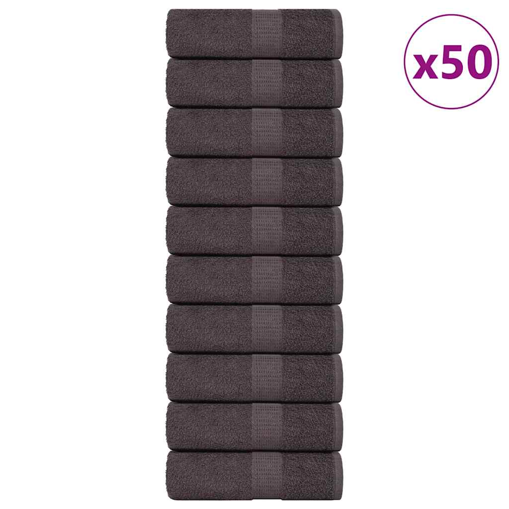 Gastendoekjes FROGN 50 st 30x50 cm 360 g/m² antraciet