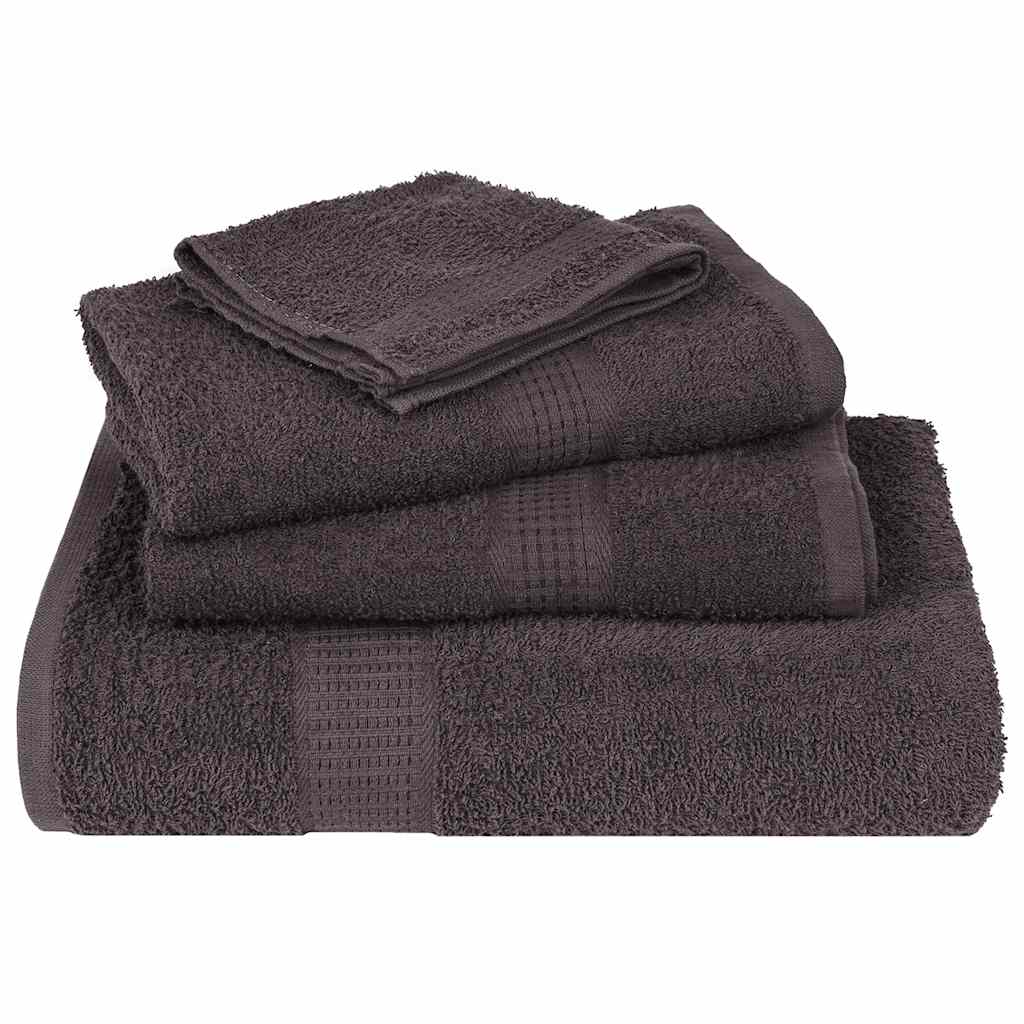 Handdoeken FROGN 2 st 100x200 cm 360 g/m² antraciet – afbeelding 4