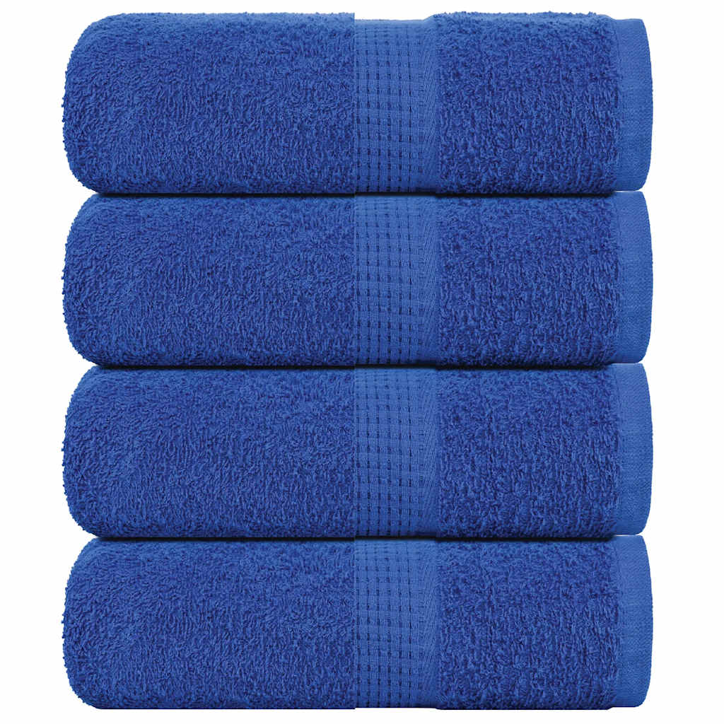 Washandjes FROGN 4 st 30x30 cm 360 g/m² blauw