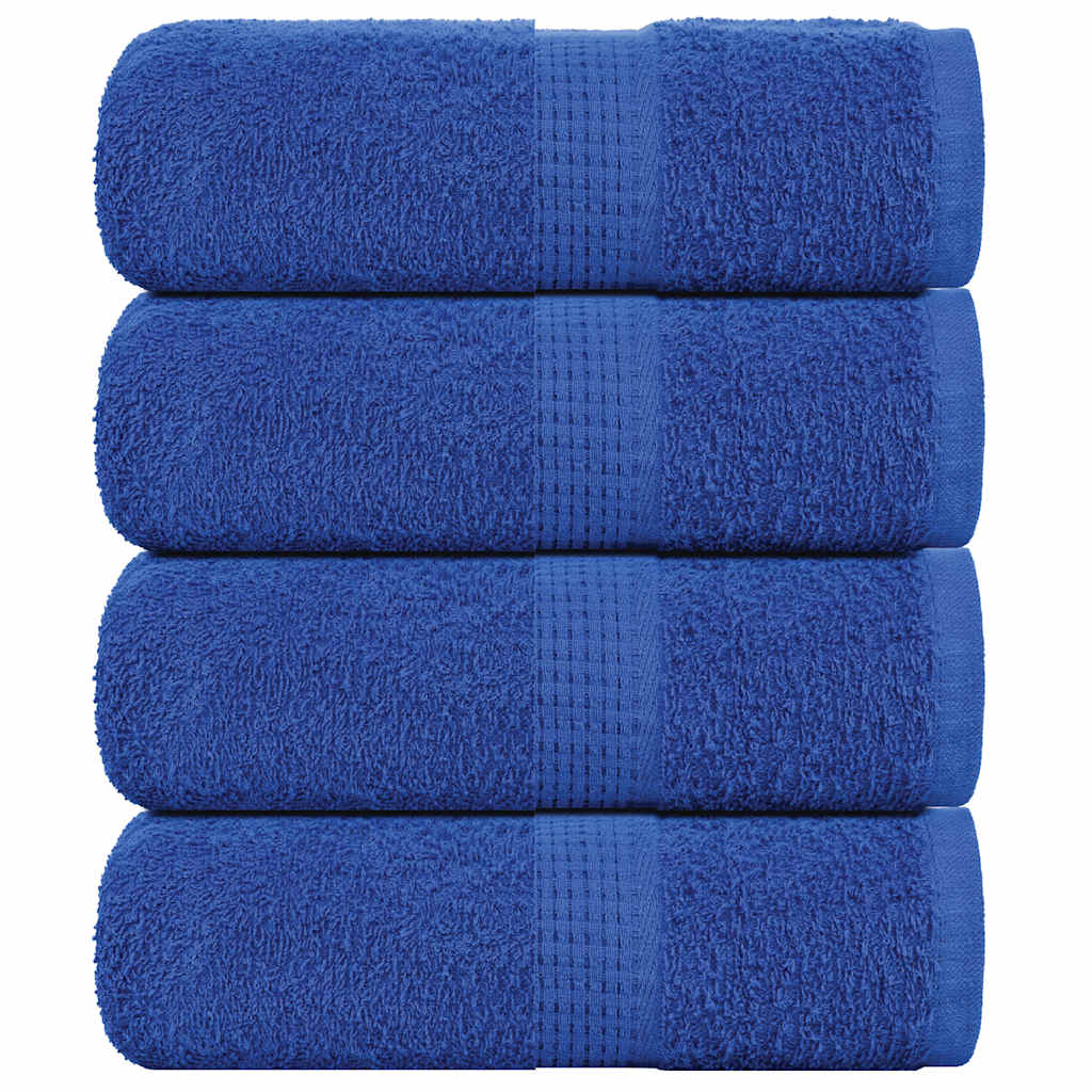 Gastendoekjes FROGN 4 st 30x50 cm 360 g/m² blauw