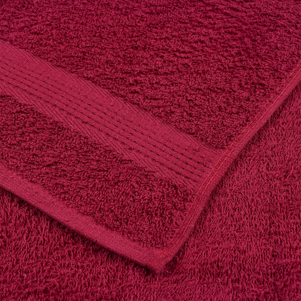 Handdoeken FROGN 2 st 100x200 cm 360 g/m² bordeaux – afbeelding 6