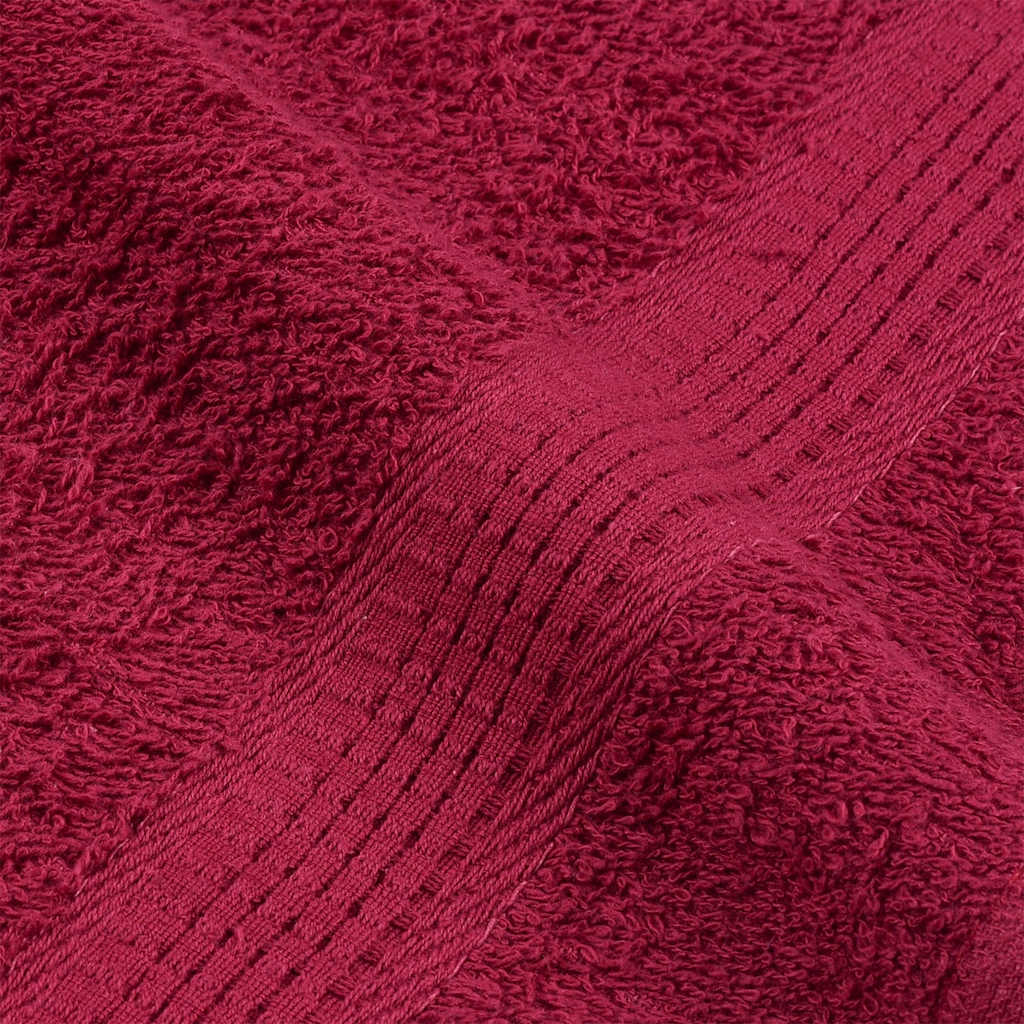 Handdoeken FROGN 2 st 100x200 cm 360 g/m² bordeaux – afbeelding 7