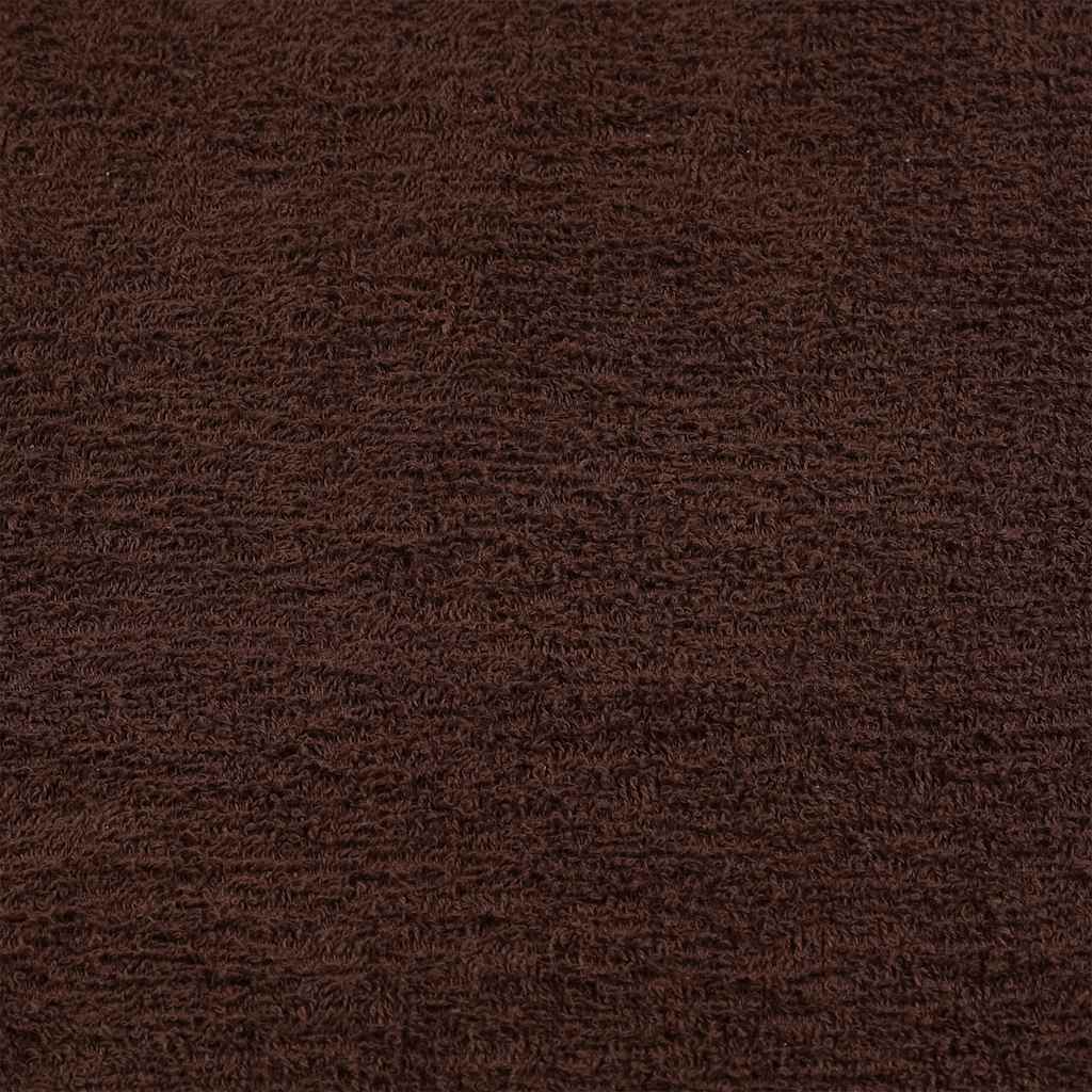 Handdoeken FROGN 10 st 50x100 cm 360 g/m² bruin – afbeelding 5
