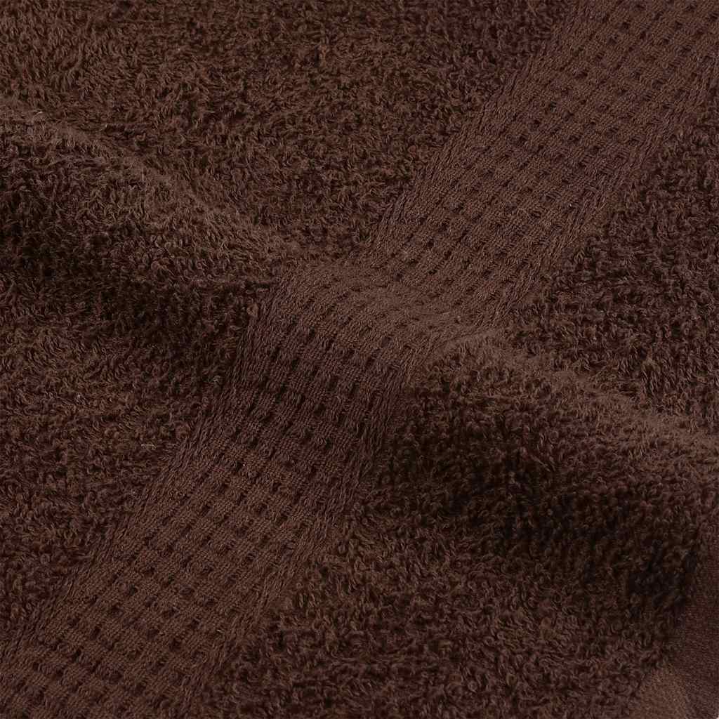 Handdoeken FROGN 10 st 50x100 cm 360 g/m² bruin – afbeelding 7
