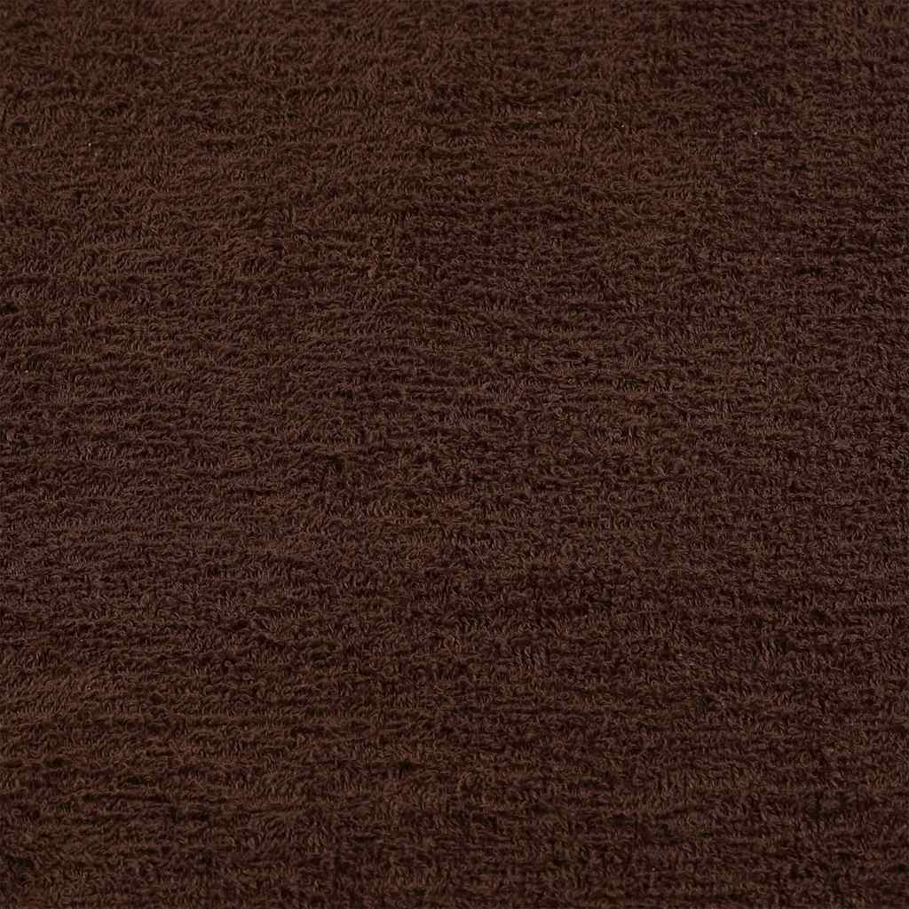 Douchehanddoeken FROGN 10 st 70x140 cm 360 g/m² bruin – afbeelding 5