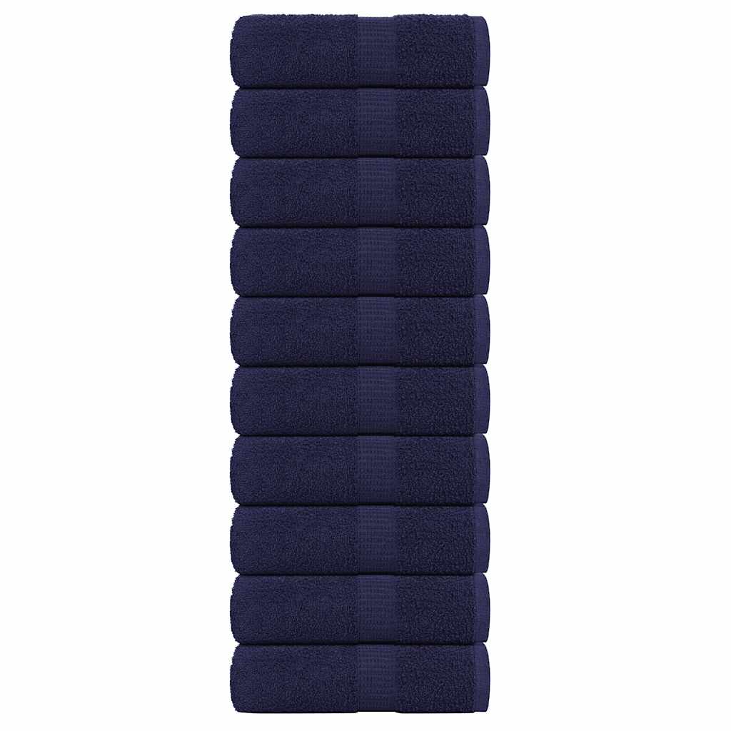 Gastendoekjes FROGN 10 st 30x50 cm 360 g/m² marineblauw