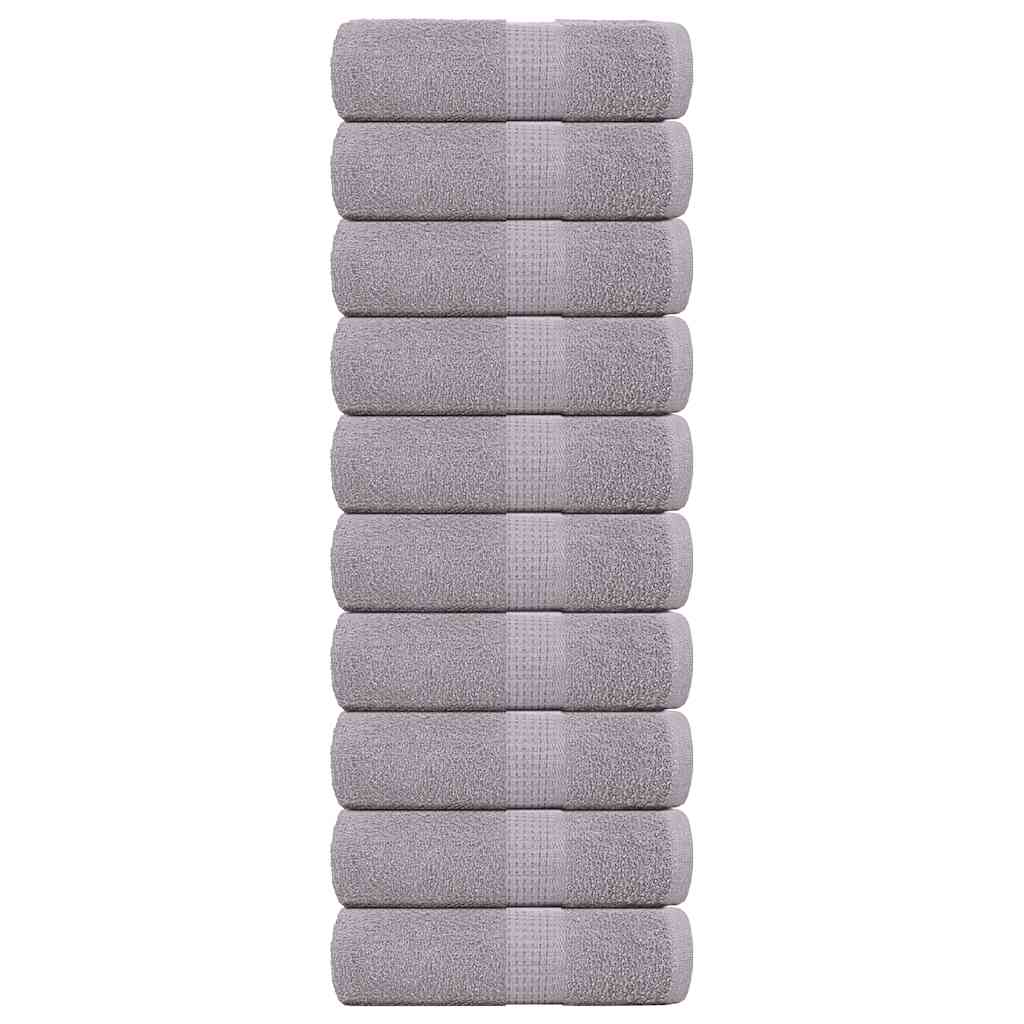 Washandjes FROGN 10 st 30x30 cm 360 g/m² grijs