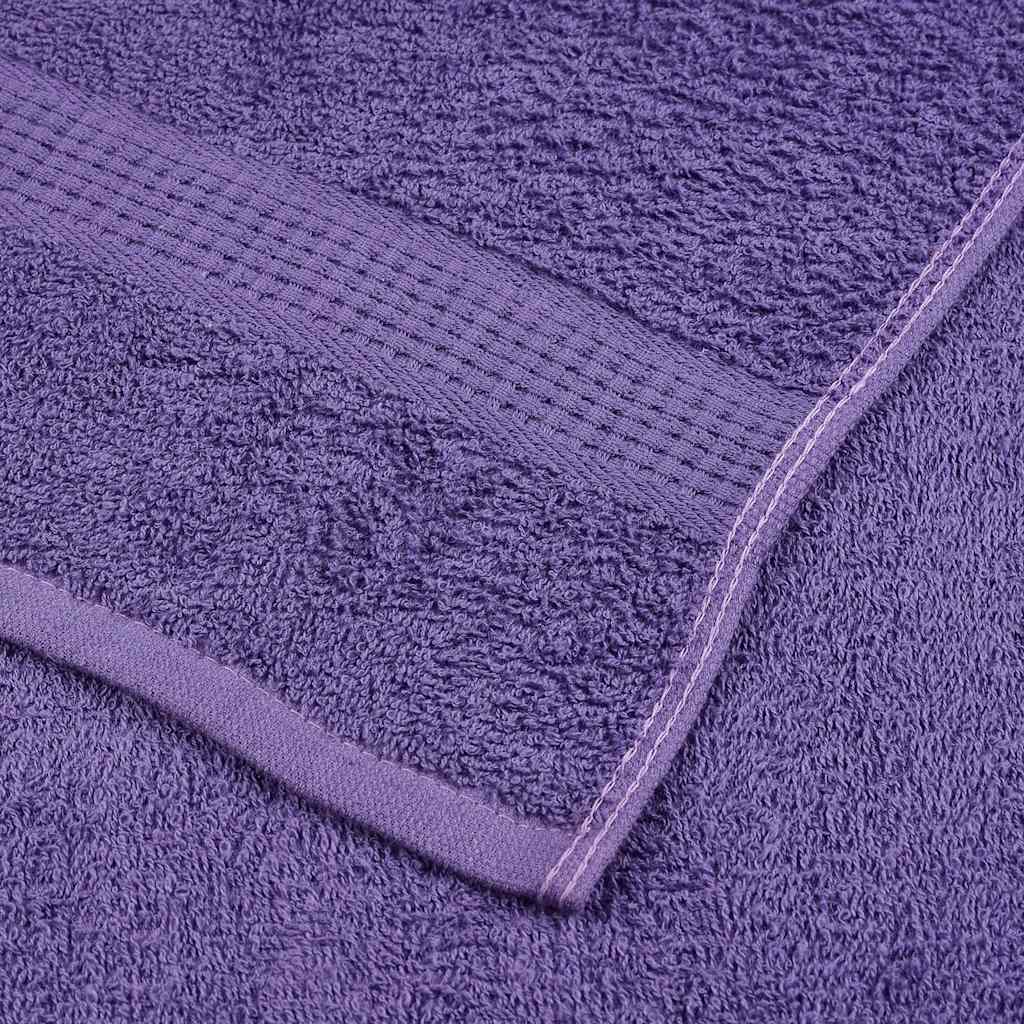 Badhanddoeken FROGN 2 st 100x150 cm 360 g/m² paars – afbeelding 6