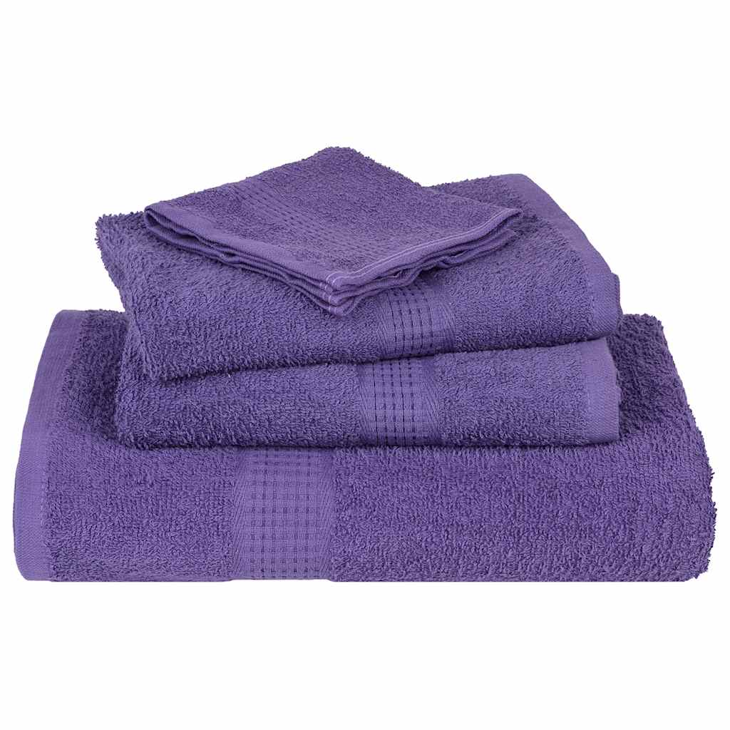 Handdoeken FROGN 2 st 100x200 cm 360 g/m² paars – afbeelding 4