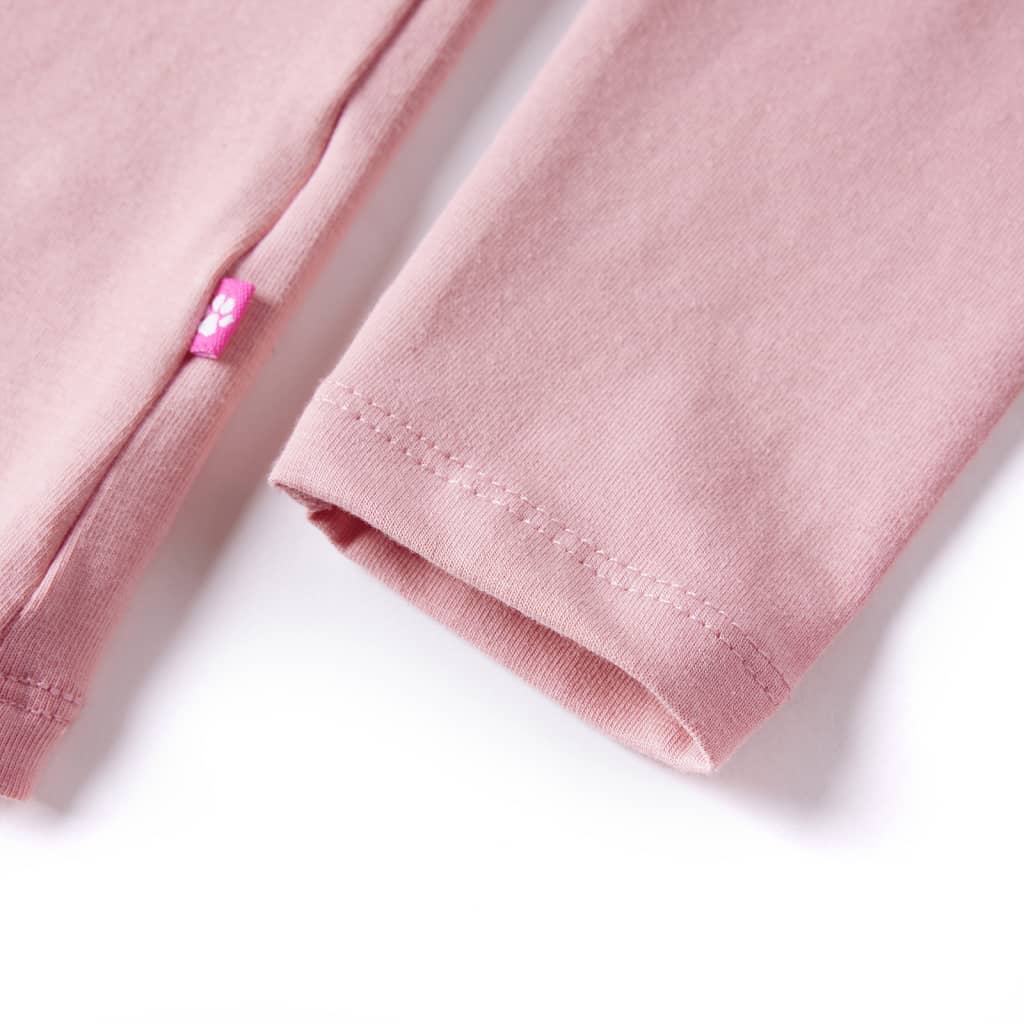 Kindershirt met lange mouwen 116 lichtroze – afbeelding 5
