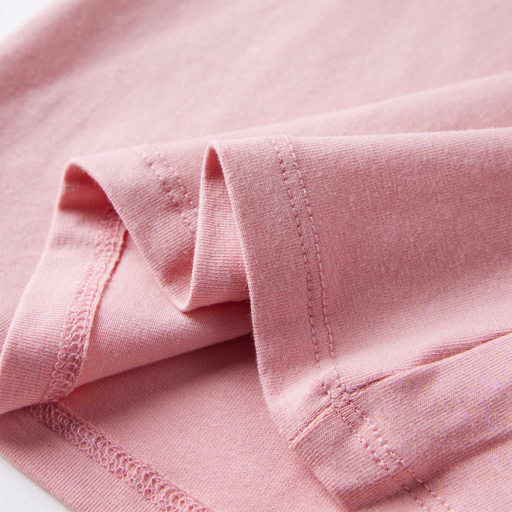 Kindershirt met lange mouwen 116 lichtroze – afbeelding 6