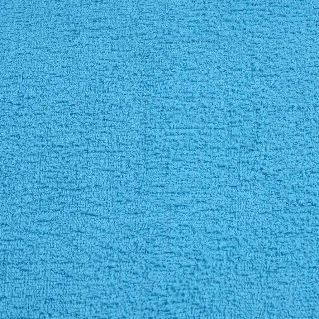 Handdoeken FROGN 10 st 50x100 cm 360 g/m² turquoise – afbeelding 5