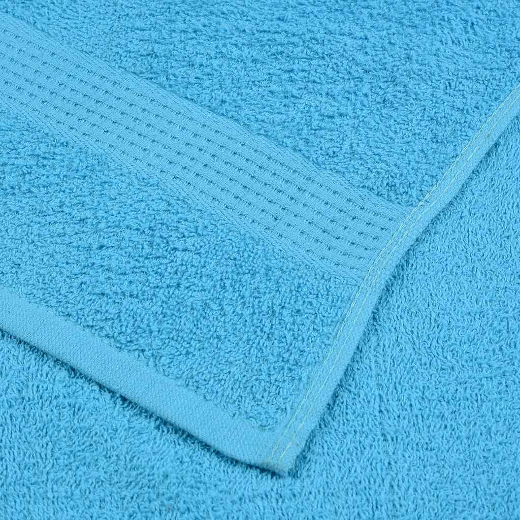 Handdoeken FROGN 10 st 50x100 cm 360 g/m² turquoise – afbeelding 6