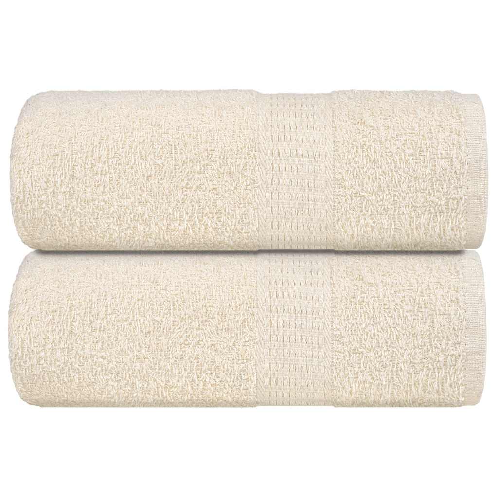 Washandjes FROGN 2 st 30x30 cm 360 g/m² crème
