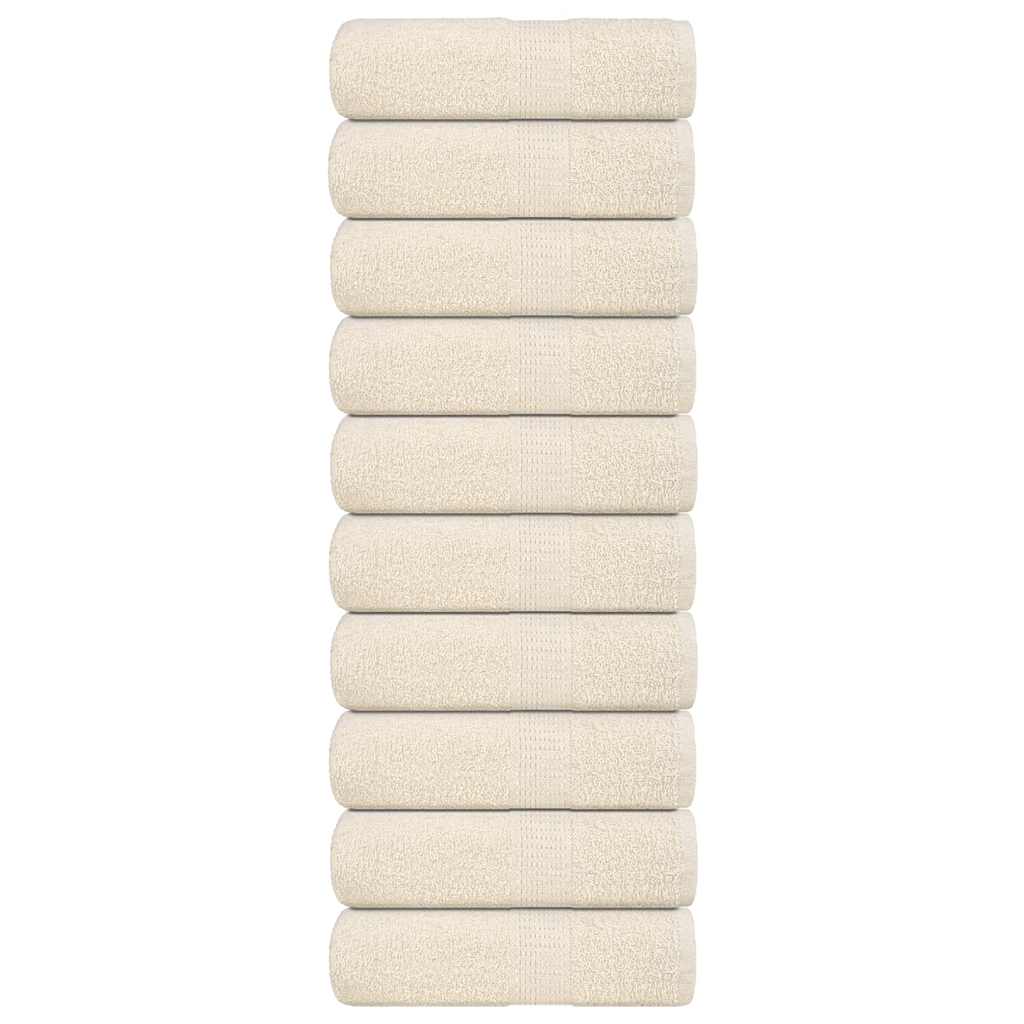 Gastendoekjes FROGN 10 st 30x50 cm 360 g/m² crème