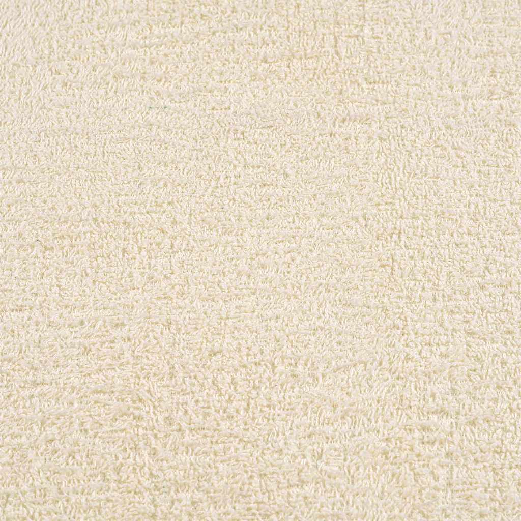 Saunahanddoeken FROGN 10 st 80x200 cm 360 g/m² crème – afbeelding 5