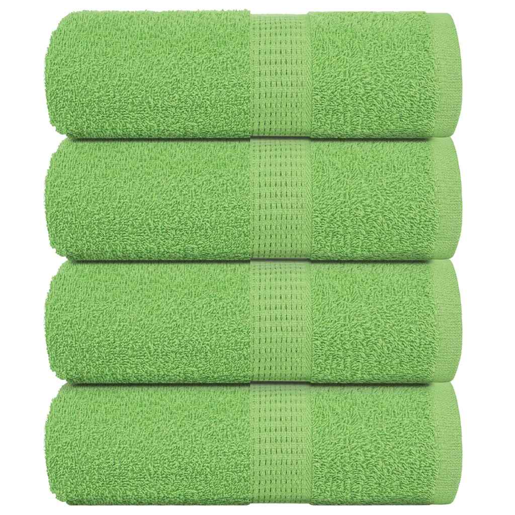 Washandjes FROGN 4 st 30x30 cm 360 g/m² appelgroen