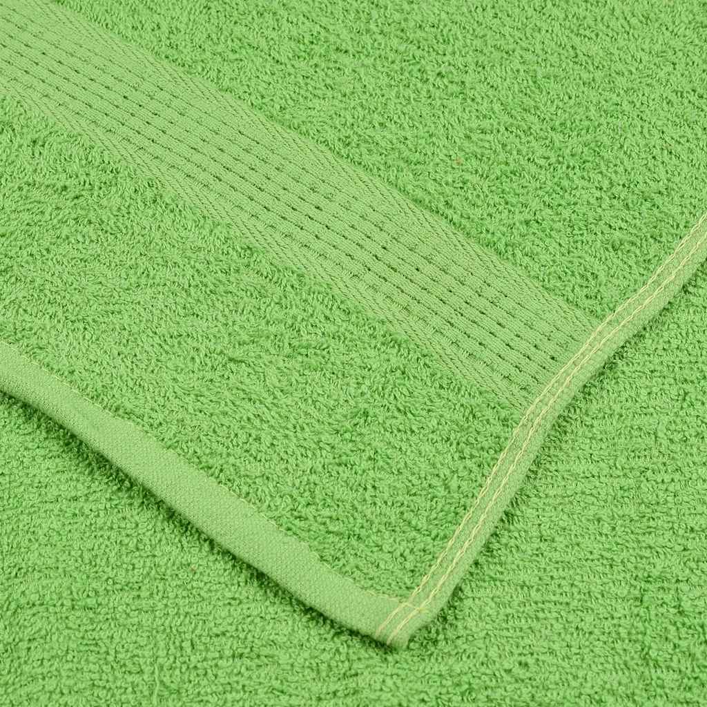 Douchehanddoeken FROGN 10 st 70x140 cm 360 g/m² appelgroen – afbeelding 6