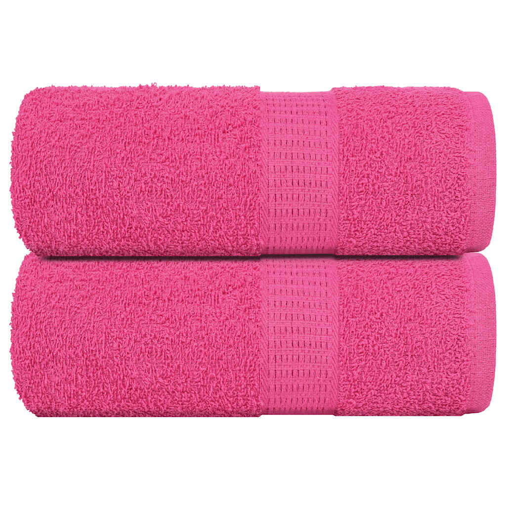 Washandjes FROGN 2 st 30x30 cm 360 g/m² roze