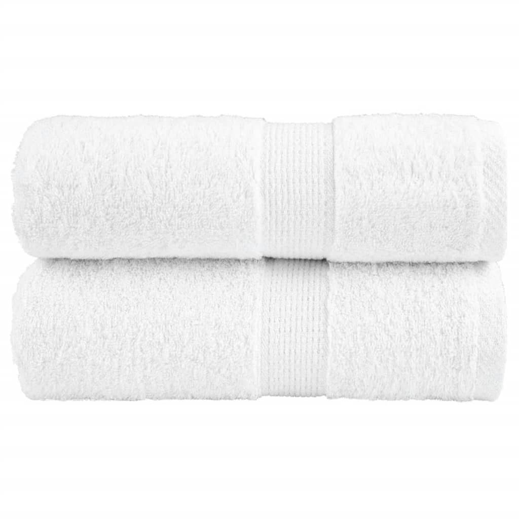 Premium washandjes SOLUND 2 stuks 30x30 cm 600 g/m² wit