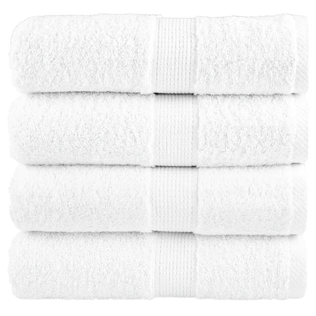Premium washandjes SOLUND 4 stuks 30x30 cm 600 g/m² wit