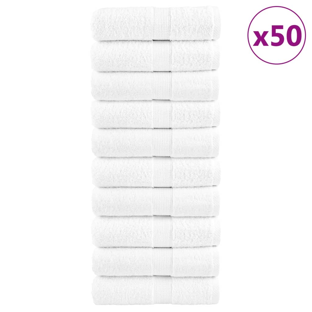 Gastendoekjes SOLUND 50 st 600 g/m² 30x50 cm wit
