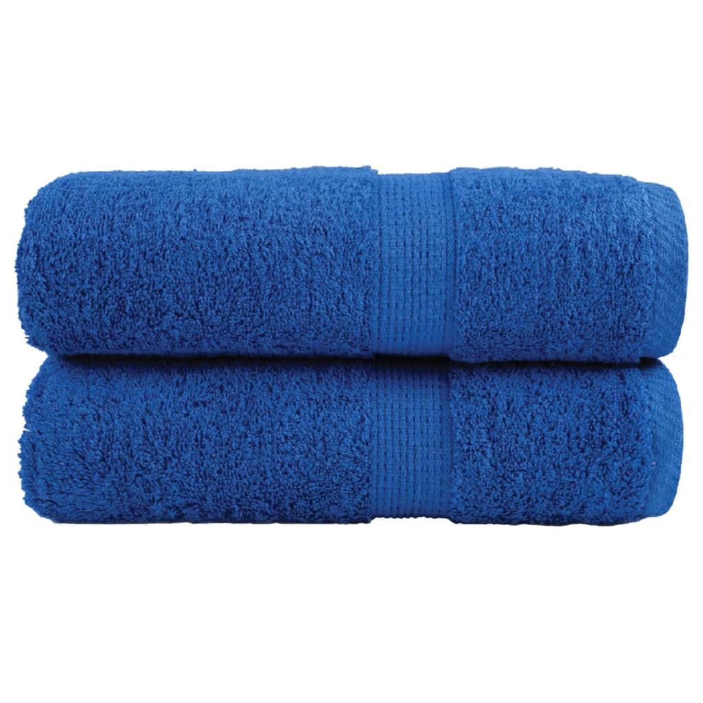 Premium washandjes SOLUND 2 stuks blauw 30x30 cm 600 g/m²
