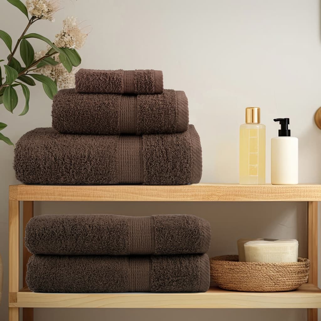 Gastendoekjes SOLUND 10 st 600 g/m² 30x50 cm bruin – afbeelding 3