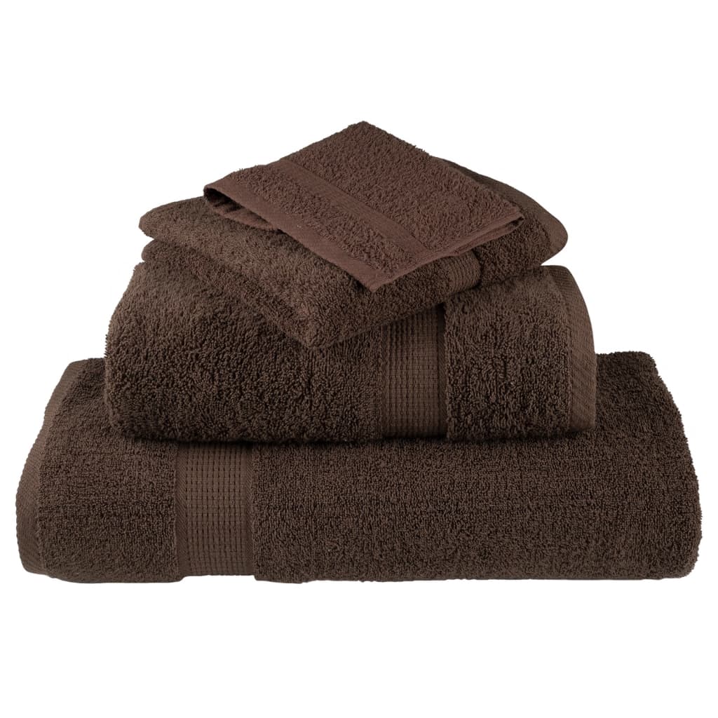 Gastendoekjes SOLUND 10 st 600 g/m² 30x50 cm bruin – afbeelding 4