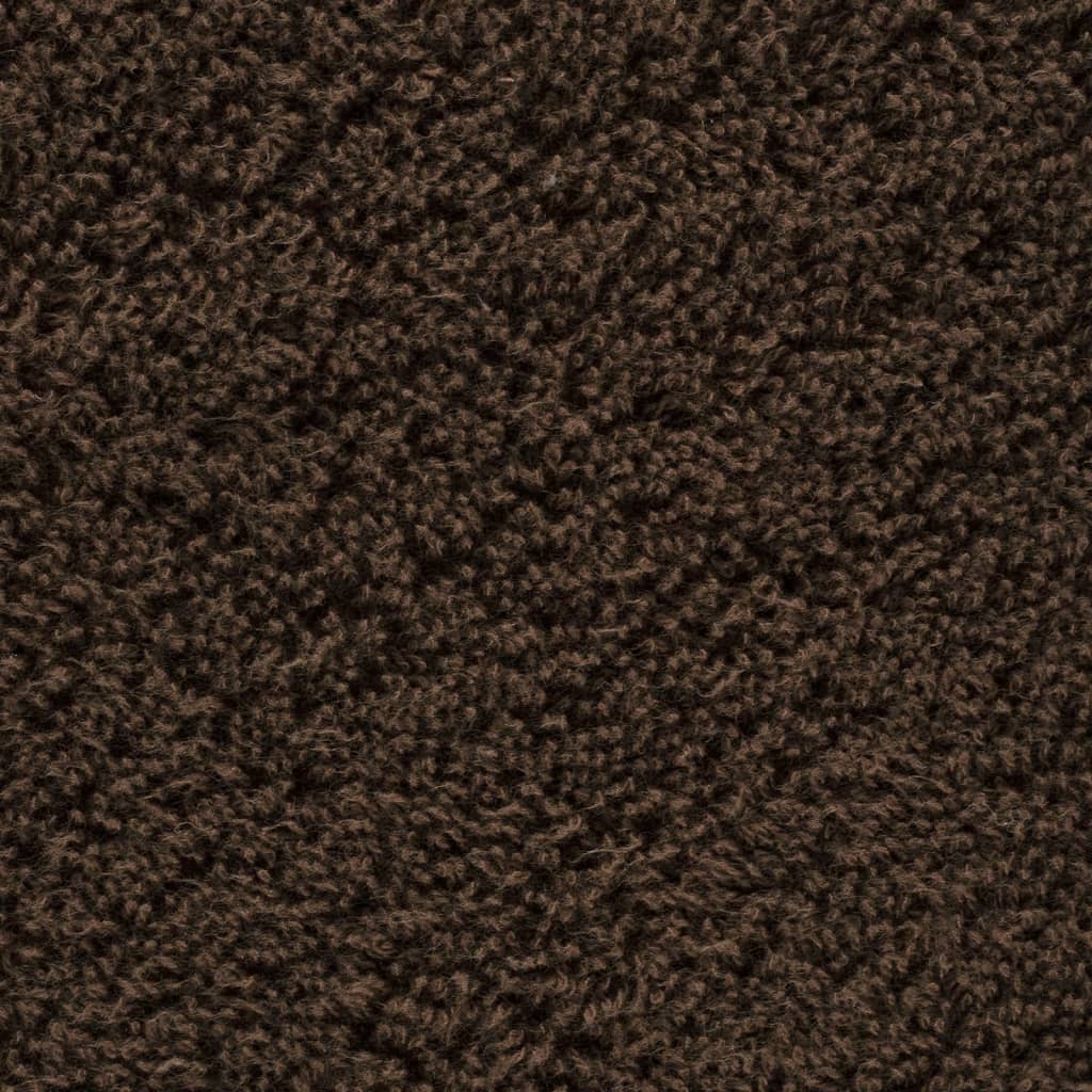 Saunadoeken SOLUND 10 st 600 g/m² 80x200 cm bruin – afbeelding 5