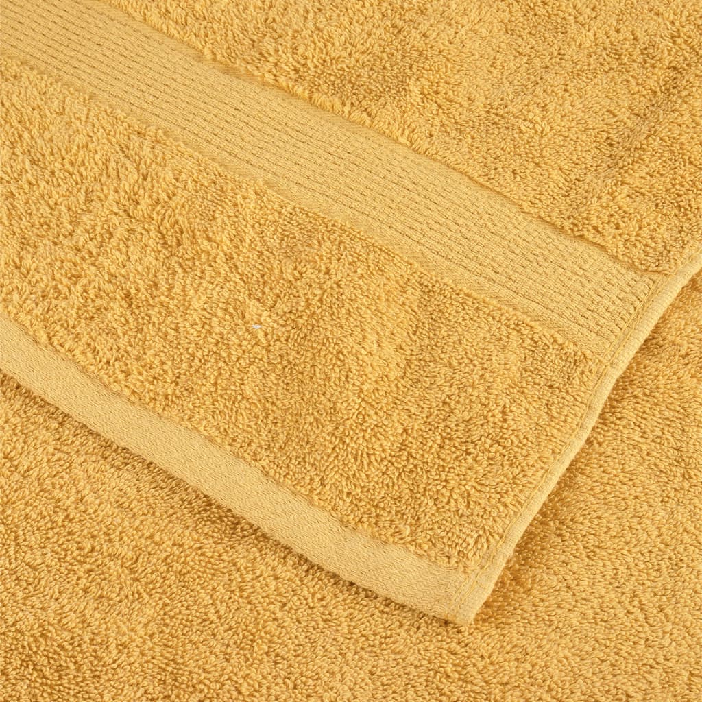 Gastendoekjes SOLUND 10 st 600 g/m² 30x50 cm goudkleurig – afbeelding 5