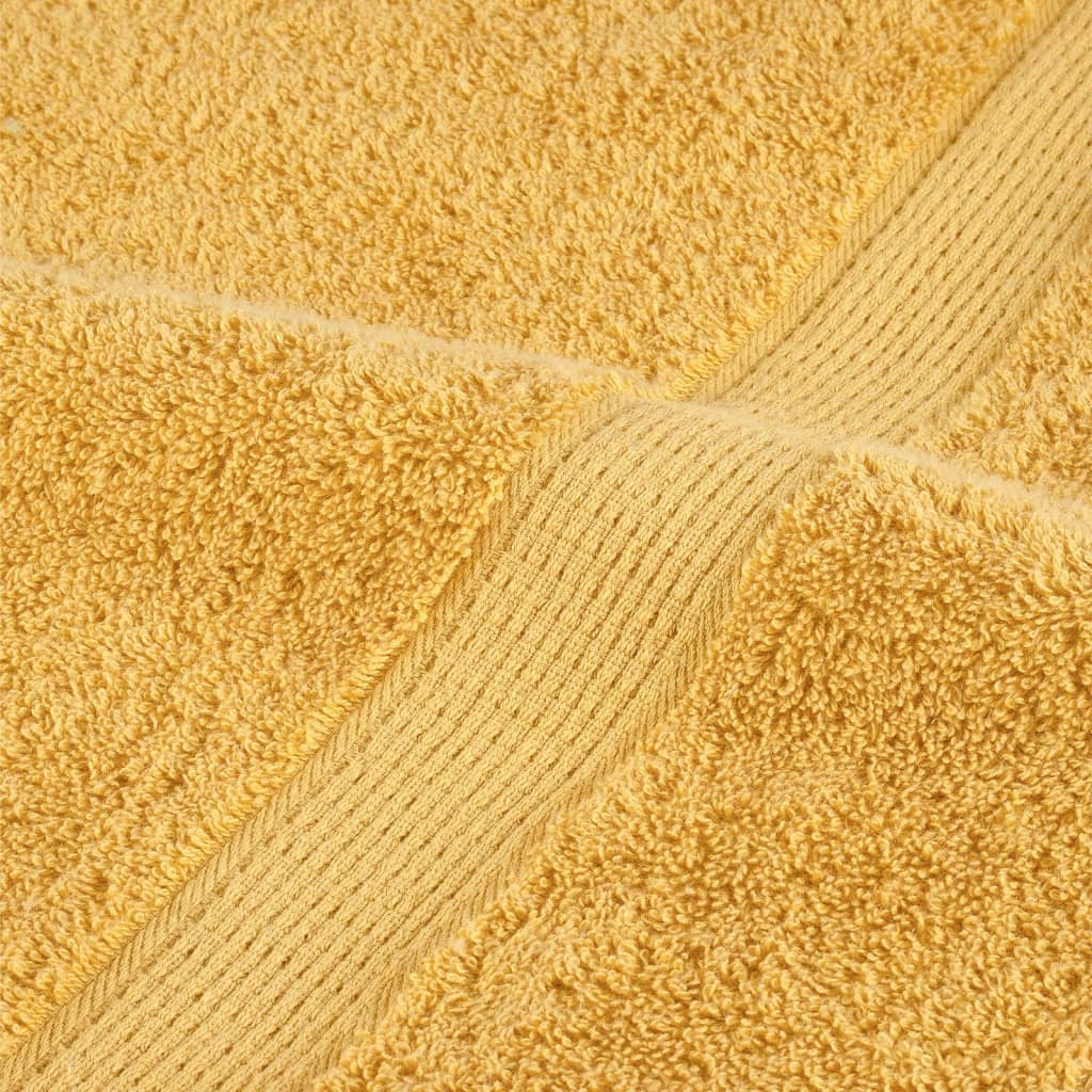 Gastendoekjes SOLUND 10 st 600 g/m² 30x50 cm goudkleurig – afbeelding 6