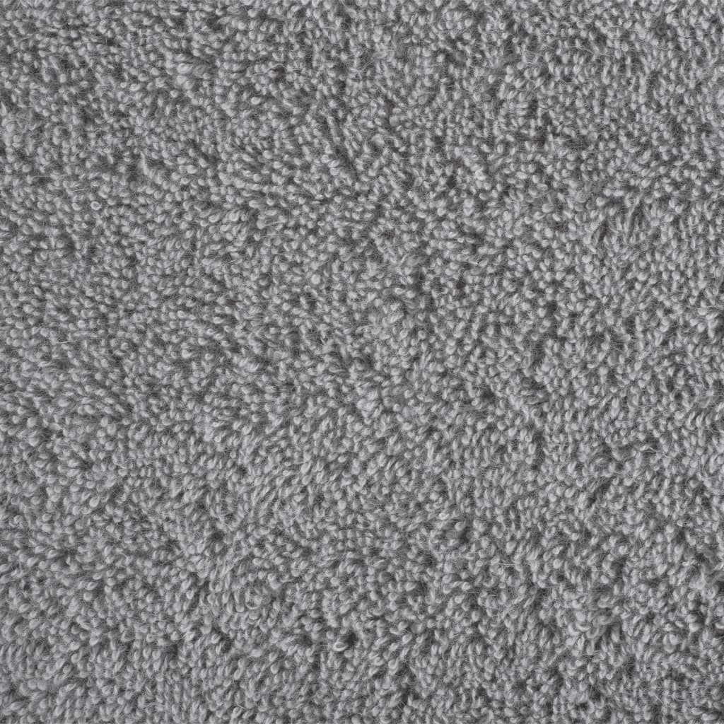 Badhanddoeken SOLUND 4 st 600 g/m² 70x140 cm grijs – afbeelding 5