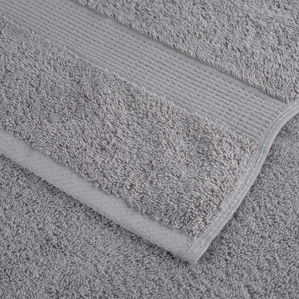 Badhanddoeken SOLUND 4 st 600 g/m² 70x140 cm grijs – afbeelding 6